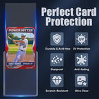 200 Card Sleeves Top Loaders for Cards, Premium Baseball Card Holder for - Image 3