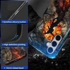 Case for Samsung Galaxy S25 Plus Case, Halloween Witch Moon Stained Glass - Image 4
