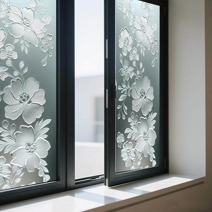 IVN Stained Glass Window Film Privacy Window Film Static Cling Window Film - Image 7