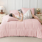 JOLLYVOGUE King Comforter Set, Ultra-Soft Bed in a Bag King Size 7 Pieces - Image 7