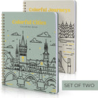 Beautiful Adult Coloring Book Set of 2 - Image 8