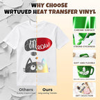 Green Metallic Heat Transfer Vinyl Roll - Image 5