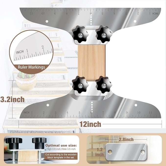 NAACOO Stair Tread Template Tool, - Image 3