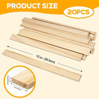 Wood Strips Slats Wooden Dowels - Image 3
