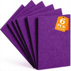 Grape Purple Stiff Felt Sheets 2mm Thick by Grainear