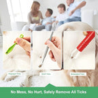 Tick Removal Tool Kit for Humans, Dogs & Cats, 13-in-1 Stainless Steel Tick - Image 6
