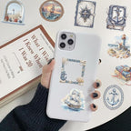 50 PCS Retro Sailing Stickers for Scrapbooking Journaling Junk Journal - Image 5