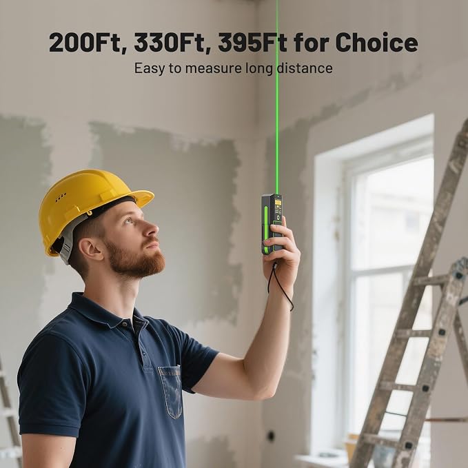 Huepar 330Ft Green Laser Measuring Tool - Image 5