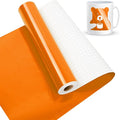 Lya Vinyl Glossy Orange Permanent Vinyl Roll, by LyaVinyl