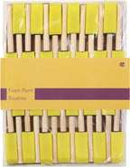 Bates- Foam Paint Brushes with Wood Handle, 1 Inch, 26 Pack, Sponge Brushes - Image 7