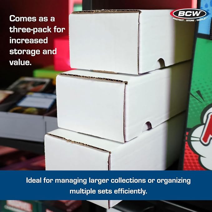 BCW 800ct Trading Card Storage Boxes - Image 6