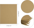 uxcell Light Brown EVA Foam Sheets 11 x 8 inch 1.7mm Thickness - Image 2