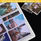 9 Pocket Page Protector, Holds 1800 Cards, Trading Card Sleeve, Baseball Card - Image 7