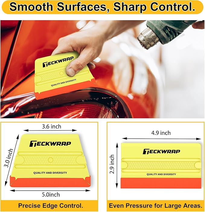 TECKWRAP Felt Squeegee for Vinyl Car Wrap Window Tint - Image 2