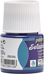 Pebeo Setacolor Light Fabrics Paint 45-Milliliter Bottle, Ultramarine Blue - Image 3