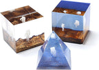 Woohome 14 PCS Resin Casting Molds Fillers 3D Astronaut Paper Airplane - Image 4