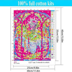 Starry Night Stamped Cross Stitch Kits - Image 6