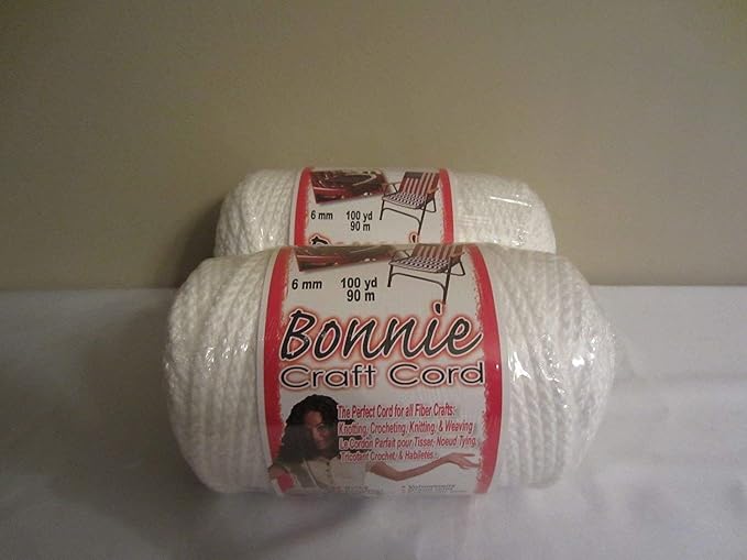 Pepperell BB6-100-001 6mm Bonnie Macramé Craft Cord - Image 3