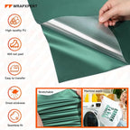 WRAPXPERT Metallic Green HTV Heat Transfer Vinyl Roll, Heat Press Vinyl - Image 5
