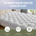 SHOUREN 5 Inch Memory Foam Mattress Topper California King - Image 3