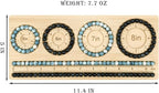 Petoysoso Bead Boards for Jewelry Making, Bamboo Beading Board for Bracelet - Image 2