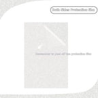 2 Pack 8'' x 12'' Glitter Silver Acrylic Sheet, 3mm Thick Acrylic Plexiglass - Image 3