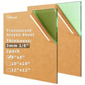 Translucent Acrylic Sheet 1/8 Thick by gdhwcxl