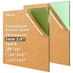 Translucent Acrylic Sheet 1/8 Thick by gdhwcxl