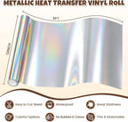 Holographic HTV Heat Transfer Vinyl Roll - Image 5