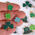 Bulk Gold Enamel Charms for Jewelry Making, Colorful Metal Charms Pendant for - Image 3