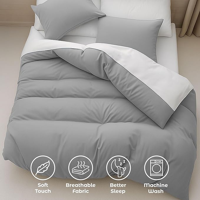 Pure Bedding Duvet Cover King Size - Image 4