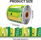 69 Feet Shamrock Bookshelf Bulletin Board Borders St Patrick's Day Green Books - Image 2