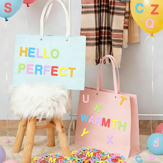 1312 Pcs Foam Letter Stickers, Self-Adhesive EVA Alphabet Stickers Small 1 Inch - Image 7