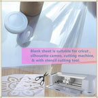 8 Sheets 7.5 mil Acetate Mylar Sheet 12 x 24 inch Transparent PET Blank Stencil - Image 5