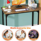 PayLessHere 32/39/47 inch Computer Desk Study Writing Table, Adjustable feet - Image 6