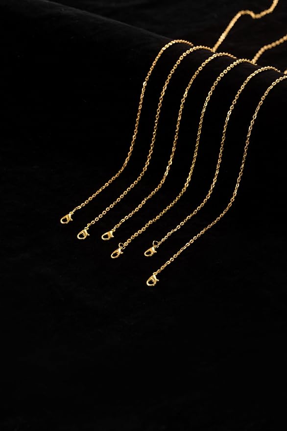 Lemonkey 24 Pack Necklace Chains Bulk - Image 4