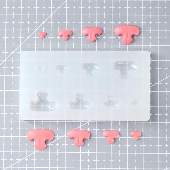 Nuvretk 8 Cute Silicone Molds for Needle Felting - Image 2