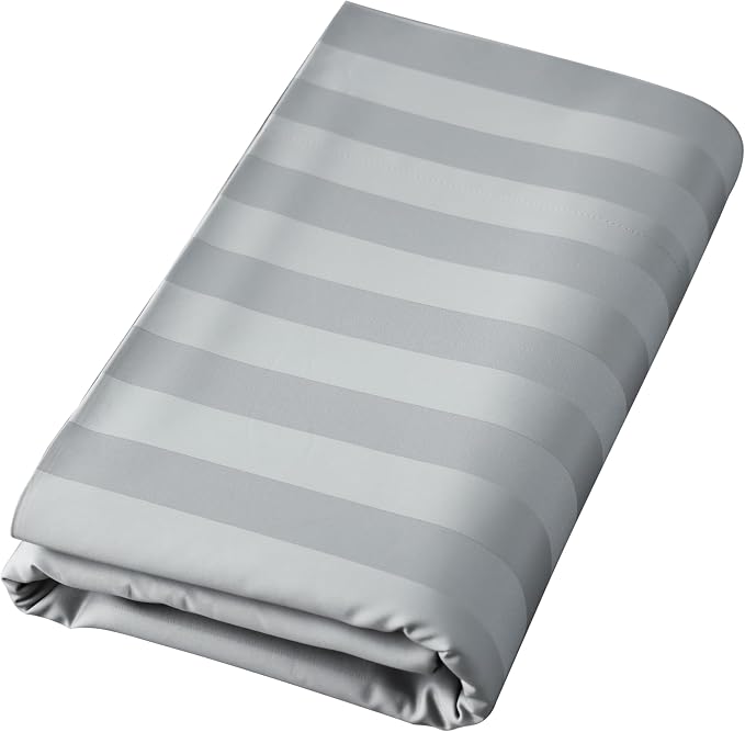 Cotton Flat Sheets Only, 600 TC 100% Cotton Flat Sheet Top Sheet Only, Twin by ShunjieHome