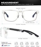 ANYLUV Blue Light Blocking Glasses Men Computer Gaming Glasses Lightweight - Image 4