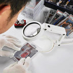 Sports Card Grading Kit, Card Grading Centering Tool Set, LED Magnifying Table - Image 6