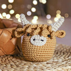 Crochet Kit for Beginners: Highland Cow Crochet Kit, Learn to Crochet, Include - Image 7