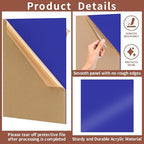 1/8 Thick 8 x 8 inch Acrylic Sheets - Image 4