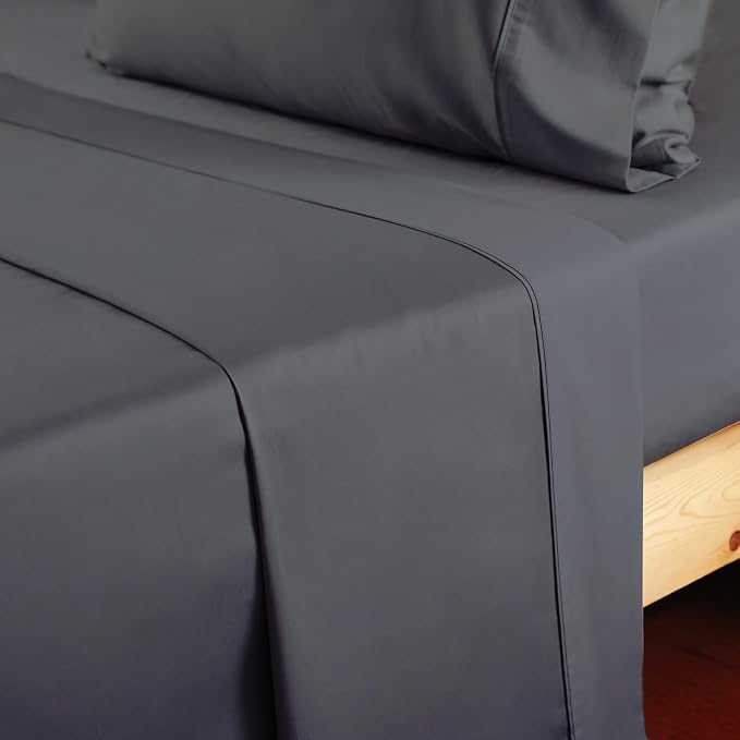 Cotton Full Flat Sheet Only, 600 Thread Count 100% Egyptian Cotton Top Sheet - Image 7