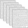 Letter Stickers 1 inch, Self-Adhesive Vinyl Waterproof ABC Letter Stickers by Unknown