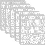 Letter Stickers 1 inch, Self-Adhesive Vinyl Waterproof ABC Letter Stickers by Unknown