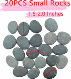 lifetop 50PCS Painting Rocks, Natural DIY Rocks Flat & Smooth Kindness Rocks - Image 3