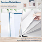 Artfeel Photo Album Self Adhesive Scrapbook, Large Photo Book - Image 4