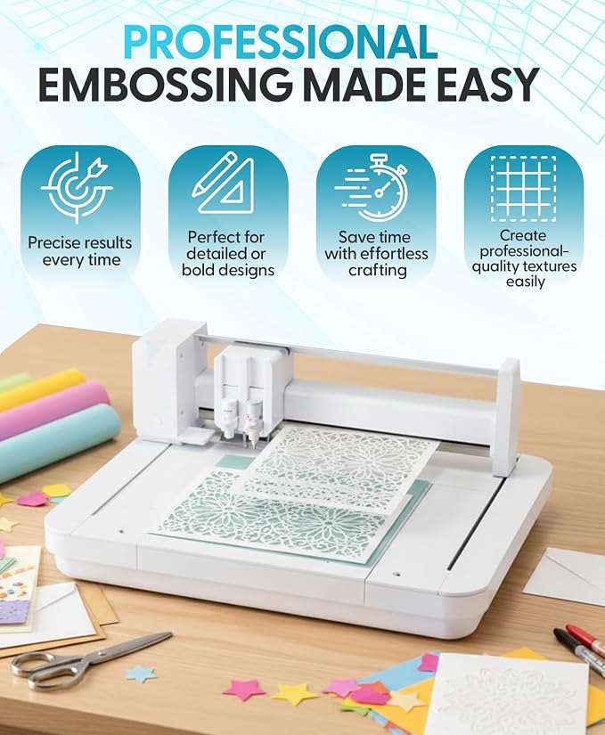 Set of 2 Embossing Tools for Silhouette Cameo 5 and Silhouette Curio 2 - Image 4