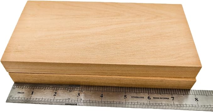 2PCS Unfinished Basswood Blocks - Image 3