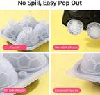 Large Ice Cube Tray, Silicone Ice Cube Trays - Image 4